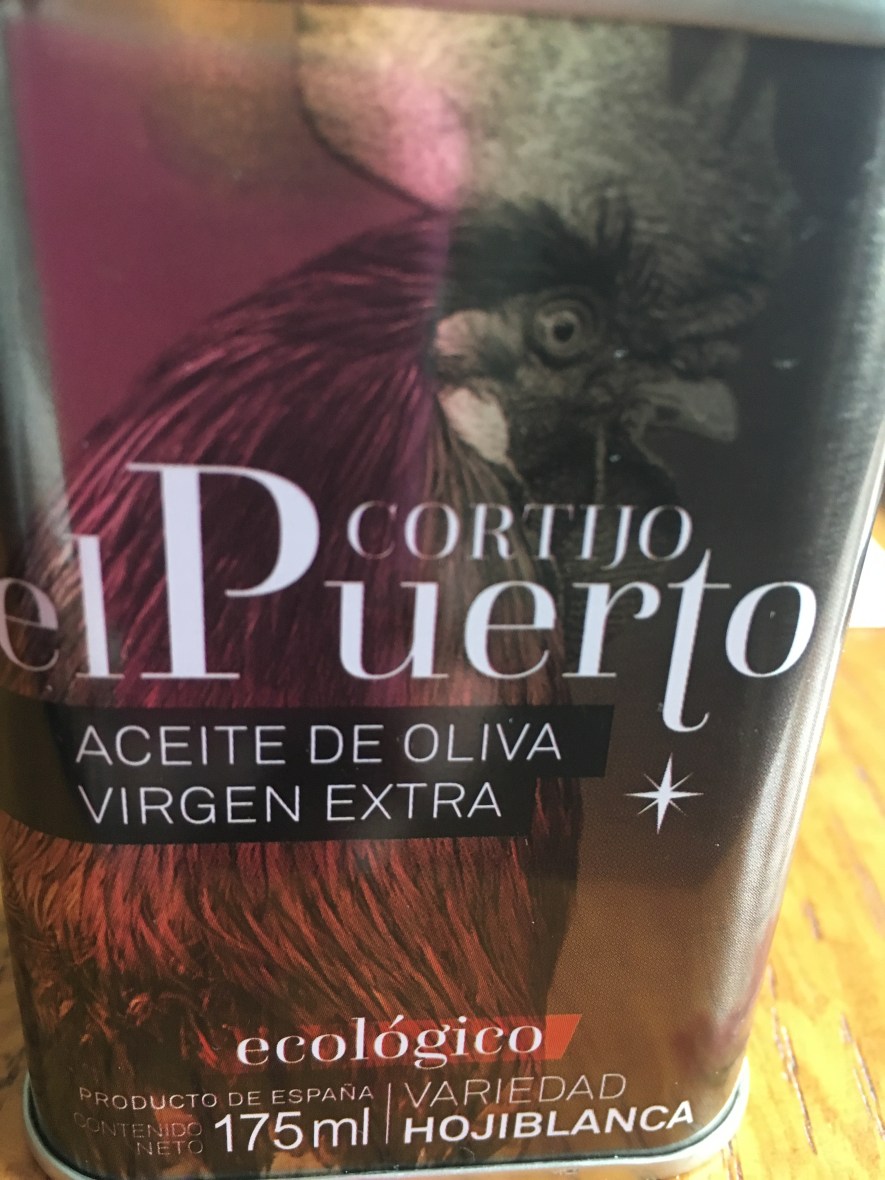 Picture of oloive oil we brought from Seville